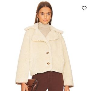 NWT FREE PEOPLE Joplin Cozy Jacket in Ivory
